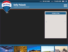 Tablet Screenshot of kellypolasek.com